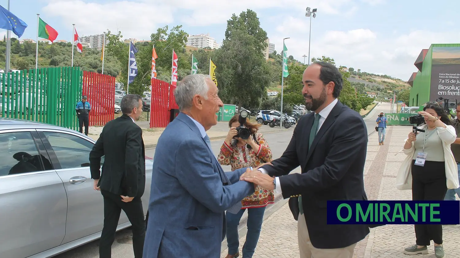 Marcelo cumpriu a tradição e não faltou à Feira de Agricultura em Santarém