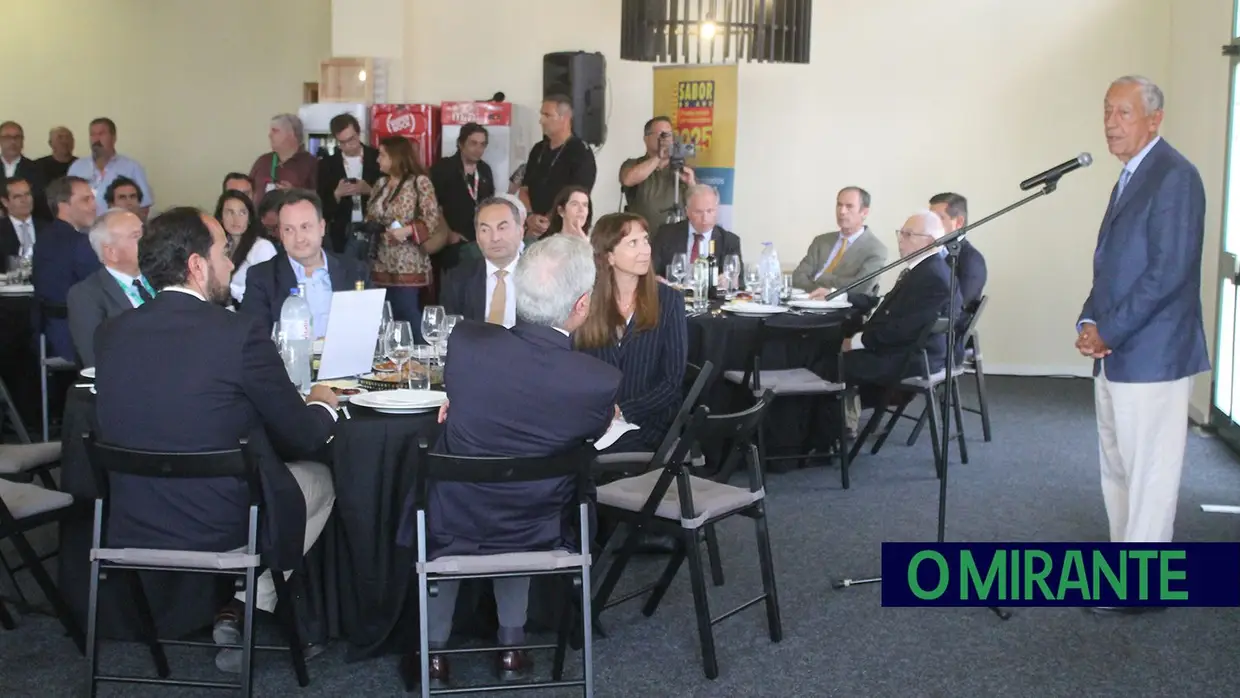 Marcelo cumpriu a tradição e não faltou à Feira de Agricultura em Santarém
