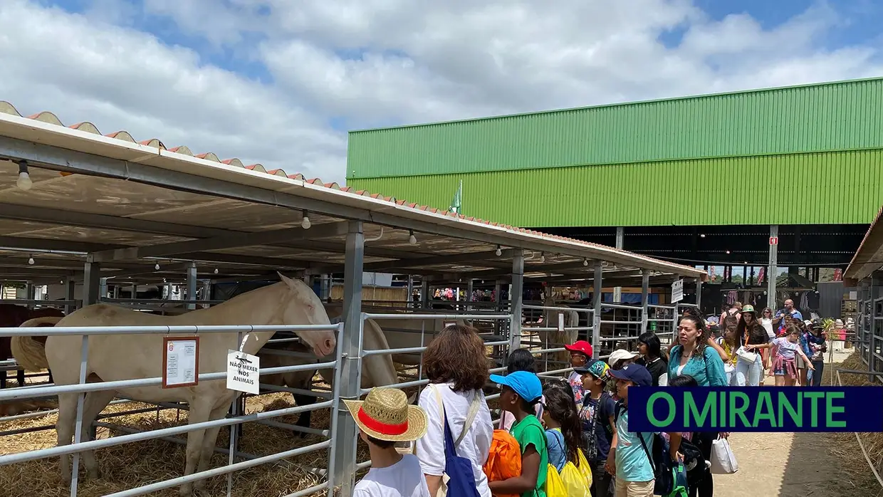 Marcelo cumpriu a tradição e não faltou à Feira de Agricultura em Santarém