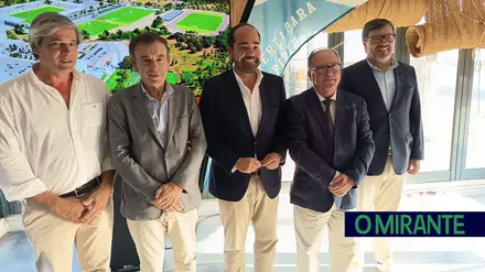 Um dia feliz para Santarém com arranque das obras da Academia de Futebol