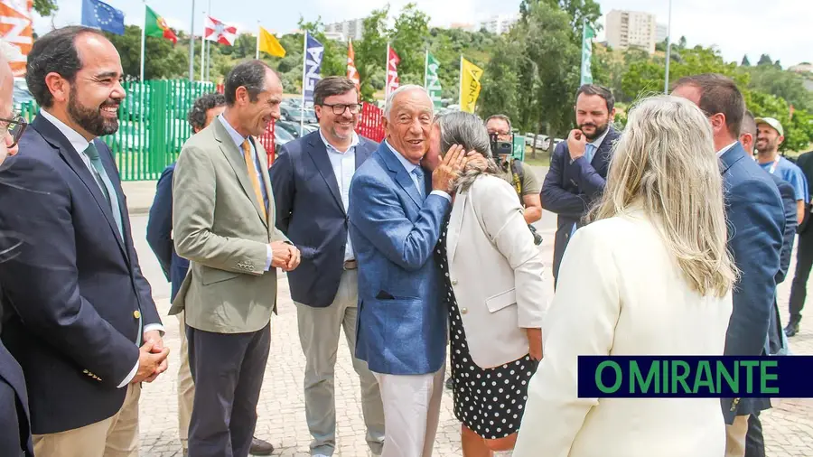 Os elogios e apertos de Marcelo Os elogios e apertos de Marcelo