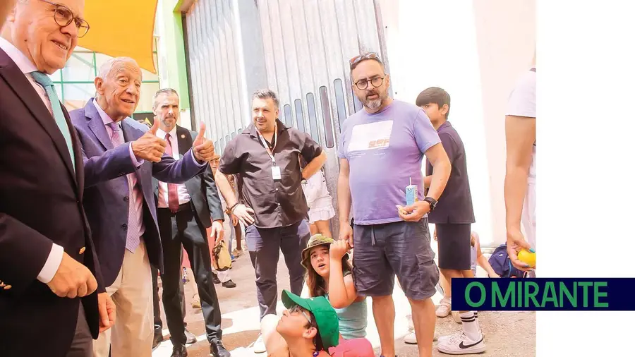 Marcelo cumpriu a tradição e não faltou à Feira de Agricultura em Santarém Marcelo cumpriu a tradição e não faltou à Feira de Agricultura em Santarém
