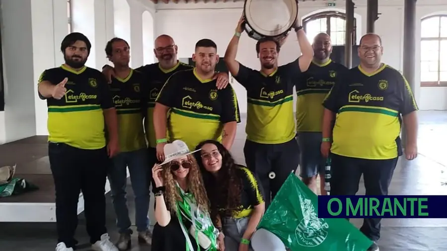 Sportinguistas de Alenquer enchem Romeira em almoço solidário com figuras do clube Sportinguistas de Alenquer enchem Romeira em almoço solidário com figuras do clube