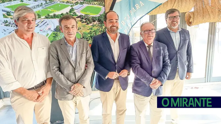 João Leite fala em dia histórico para Santarém com arranque da Academia de Futebol e apresentação da Cidade Desportiva João Leite fala em dia histórico para Santarém com arranque da Academia de Futebol e apresentação da Cidade Desportiva