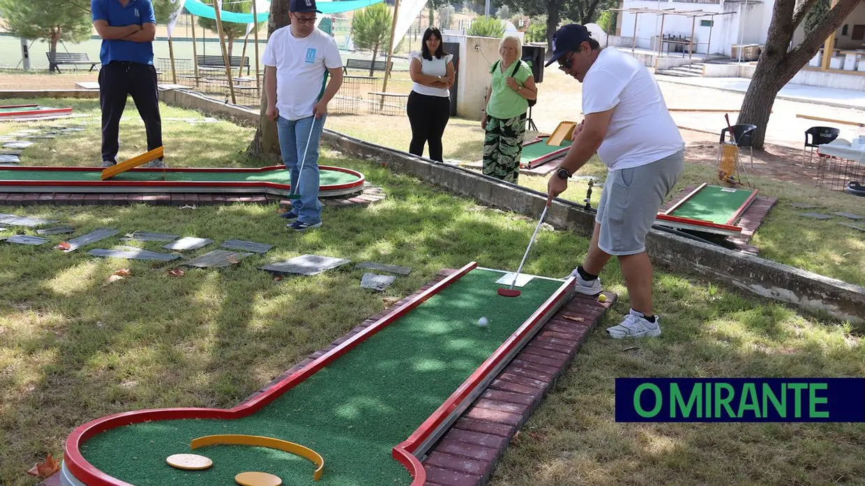 Parque de lazer da Póvoa da Isenta já tem campo de minigolfe