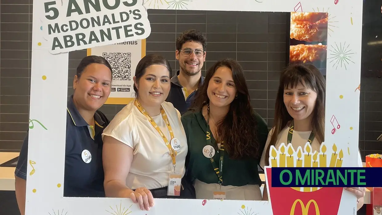 McDonald’s Abrantes celebra cinco anos ao serviço da comunidade