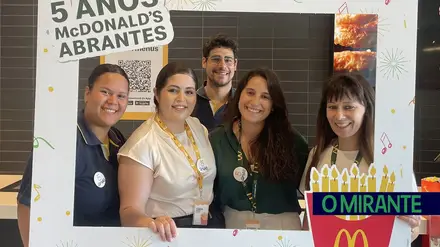 McDonald’s Abrantes celebra cinco anos ao serviço da comunidade McDonald’s Abrantes celebra cinco anos ao serviço da comunidade