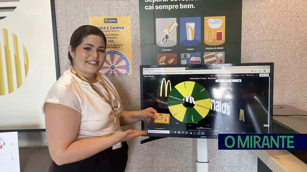 McDonald’s Abrantes celebra cinco anos ao serviço da comunidade
