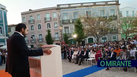 João Leite apresentou candidatura à Câmara de Santarém com praça cheia