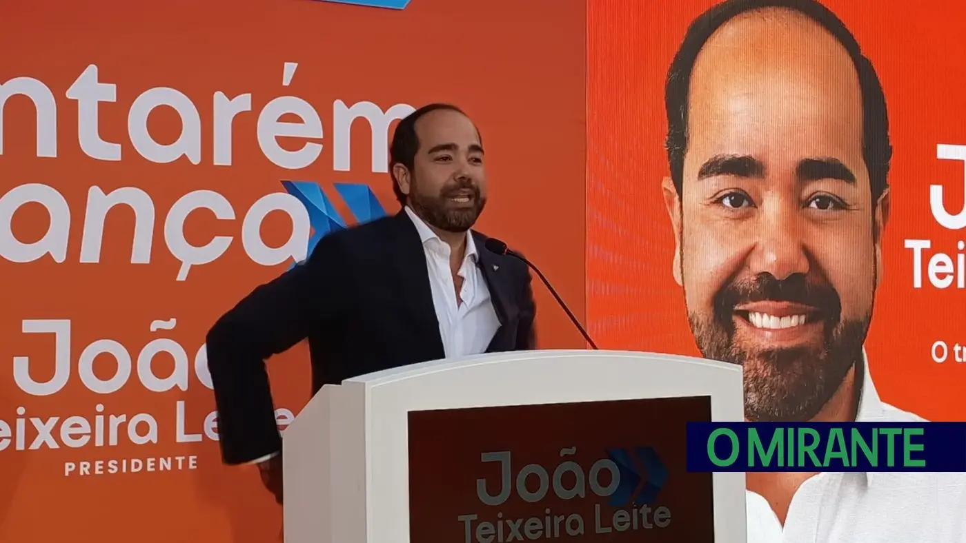 João Leite apresentou candidatura à Câmara de Santarém com praça cheia