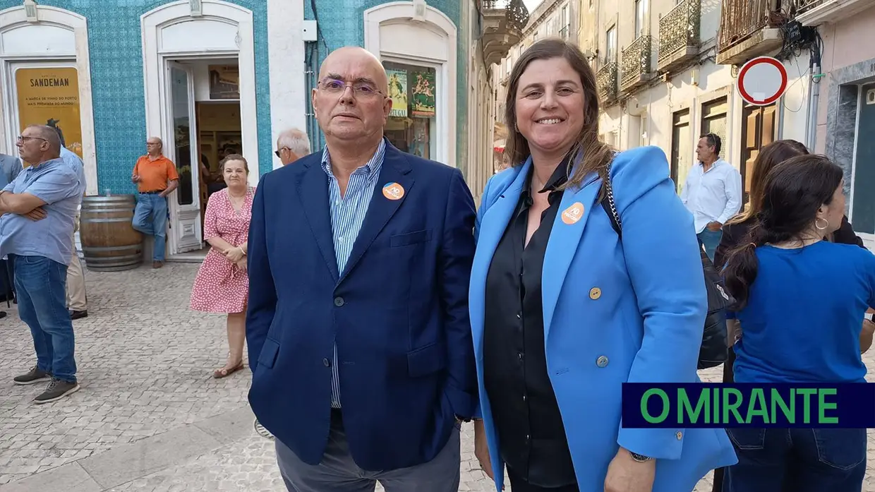 João Leite apresentou candidatura à Câmara de Santarém com praça cheia