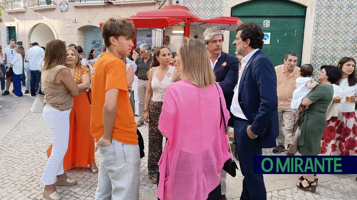 João Leite apresentou candidatura à Câmara de Santarém com praça cheia