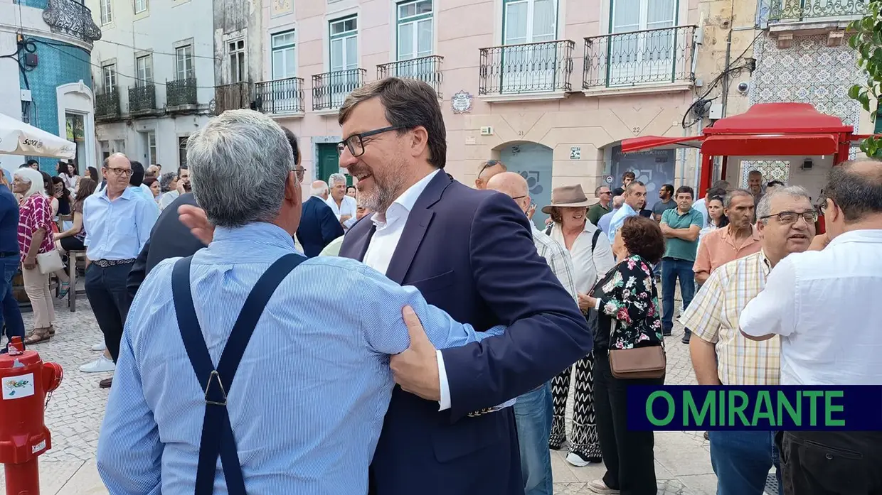 João Leite apresentou candidatura à Câmara de Santarém com praça cheia