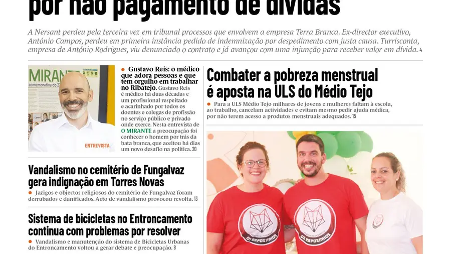 Capa Médio Tejo