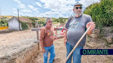 Corte de caminho público na Calhandriz revolta comunidade