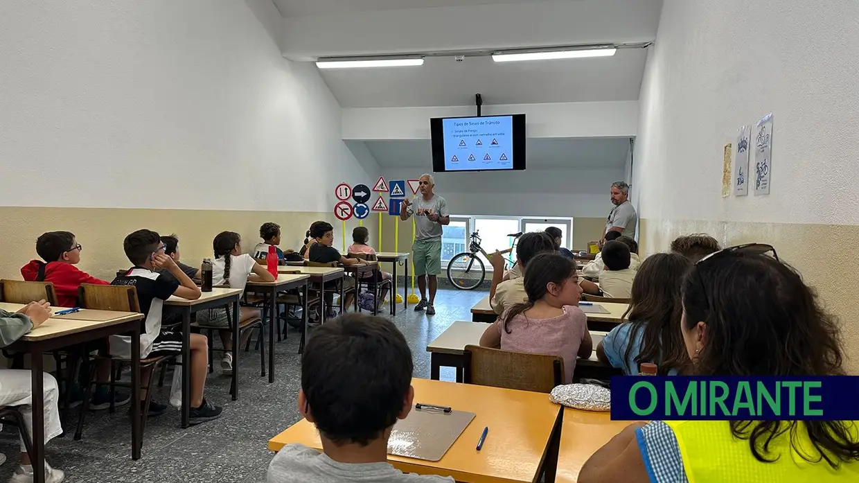 Projecto escolar nacional de promoção da bicicleta em Torres Novas