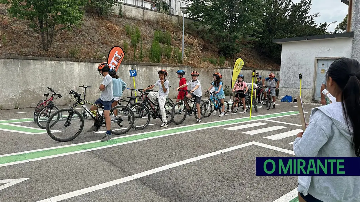 Projecto escolar nacional de promoção da bicicleta em Torres Novas