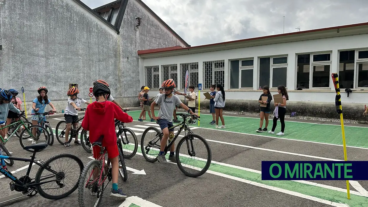 Projecto escolar nacional de promoção da bicicleta em Torres Novas