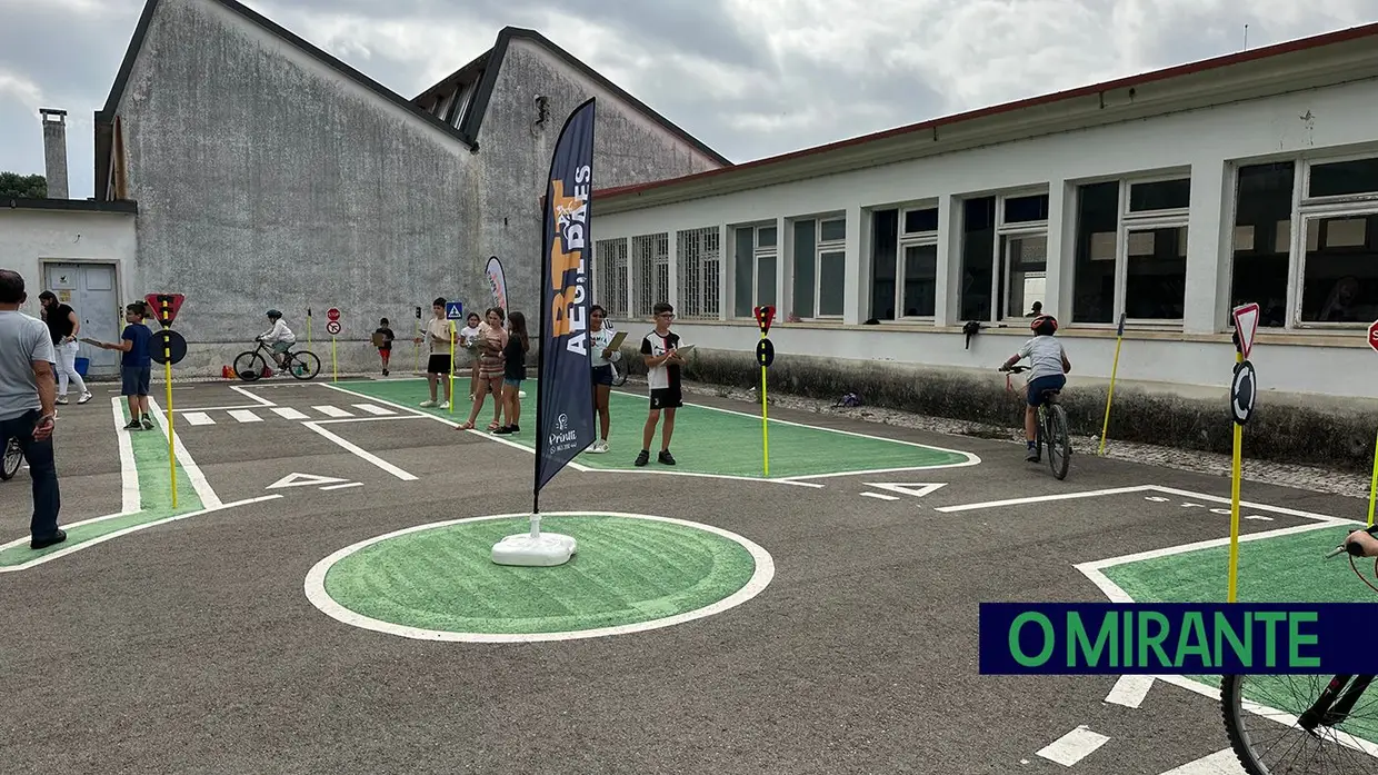 Projecto escolar nacional de promoção da bicicleta em Torres Novas