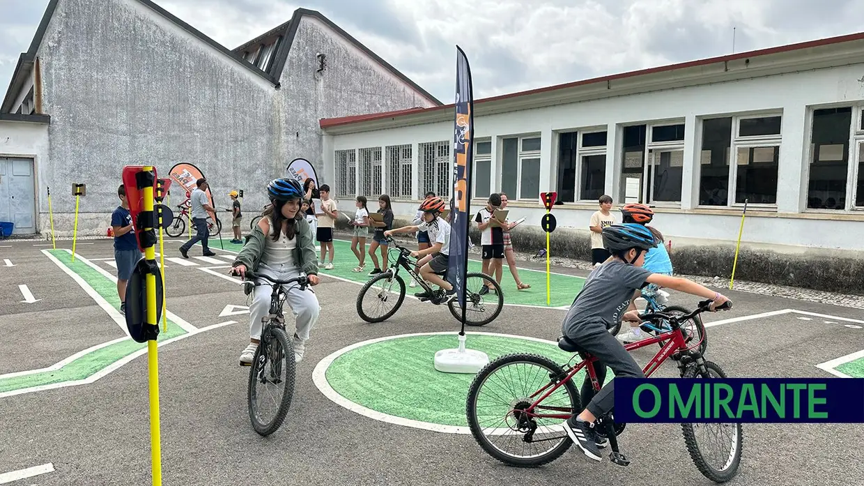 Projecto escolar nacional de promoção da bicicleta em Torres Novas