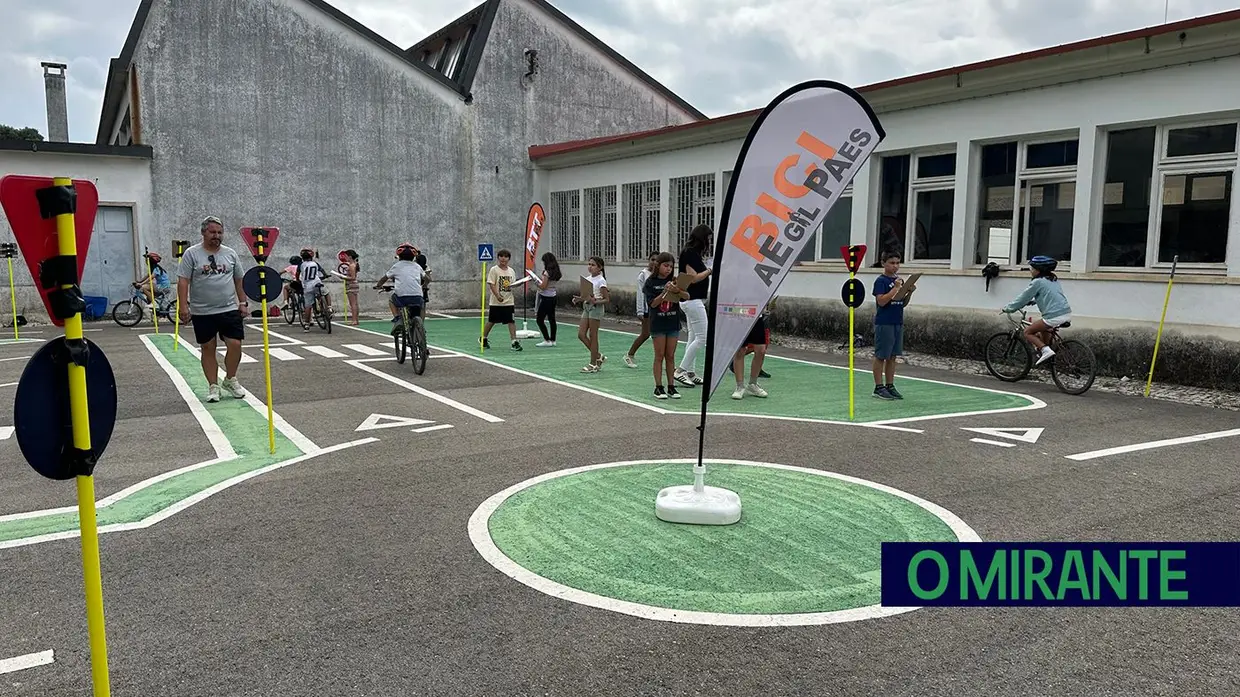 Projecto escolar nacional de promoção da bicicleta em Torres Novas