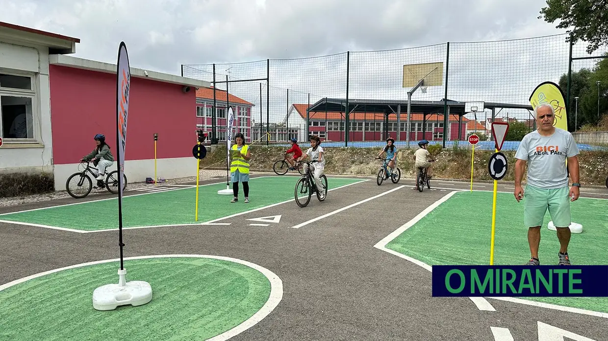 Projecto escolar nacional de promoção da bicicleta em Torres Novas