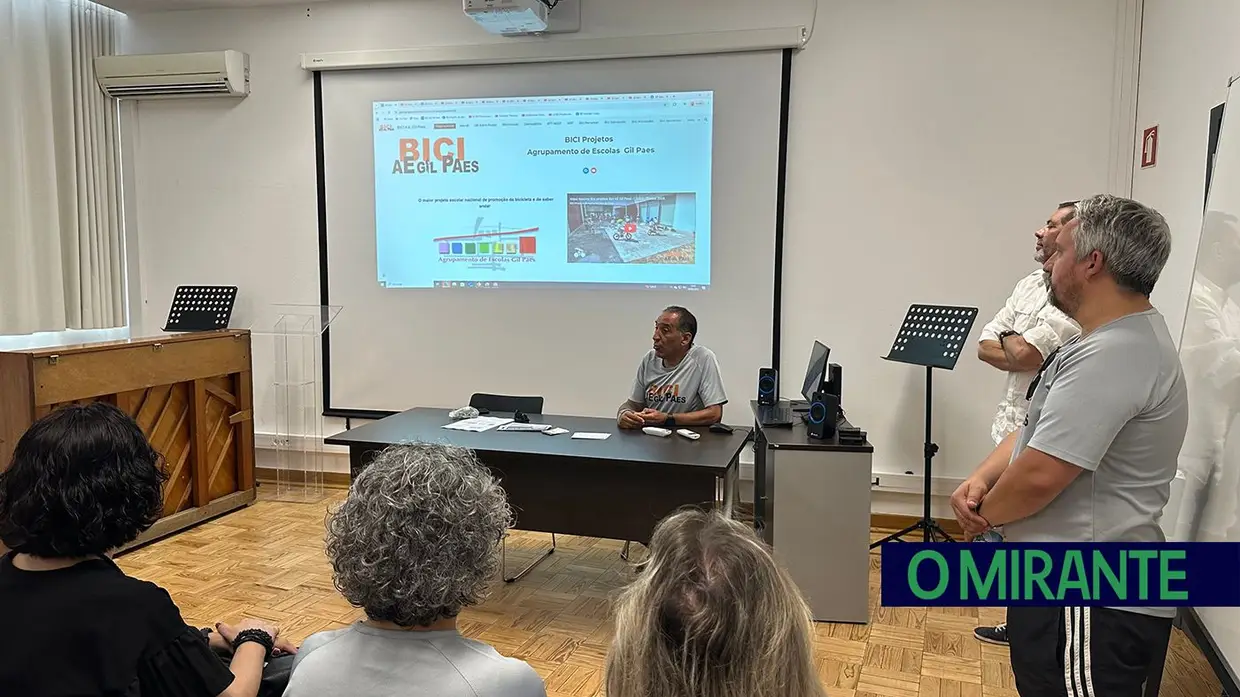 Projecto escolar nacional de promoção da bicicleta em Torres Novas