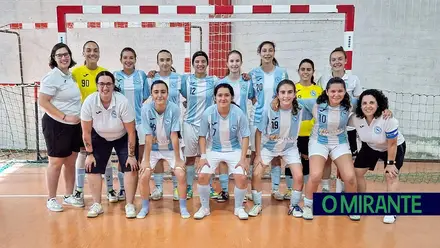 Sub-19 do Vitória de Santarém no pódio nacional do futsal feminino