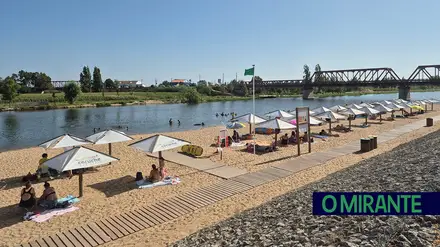 Praia Fluvial do Sorraia volta a cumprir parâmetros legais de qualidade da água