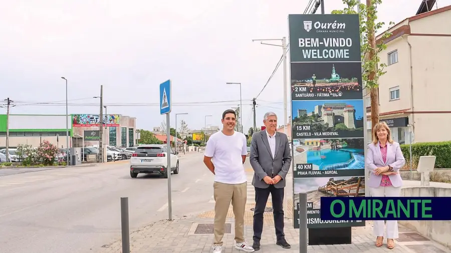 Ourém inaugura totens de promoção turística Ourém inaugura totens de promoção turística