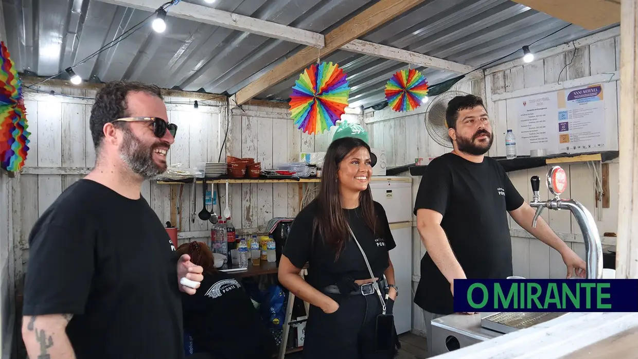 Artével a decorrer junto ao Rio da Fonte em Pontével