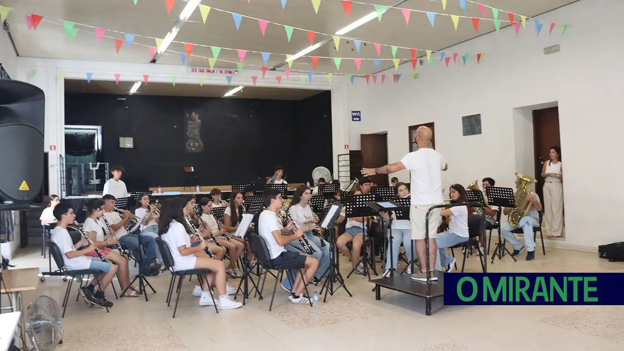 Pedrógão, em Torres Novas, acolheu jovens músicos no 2º Encontro de Escolas de Música
