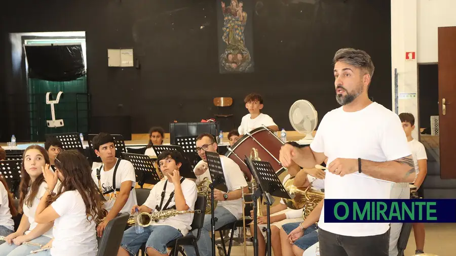 Pedrógão, em Torres Novas, acolheu jovens músicos no 2º Encontro de Escolas de Música Pedrógão, em Torres Novas, acolheu jovens músicos no 2º Encontro de Escolas de Música