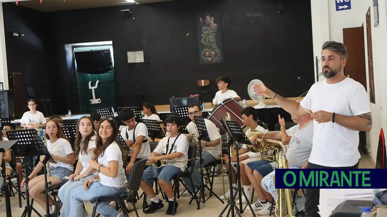 Pedrógão, em Torres Novas, acolheu jovens músicos no 2º Encontro de Escolas de Música