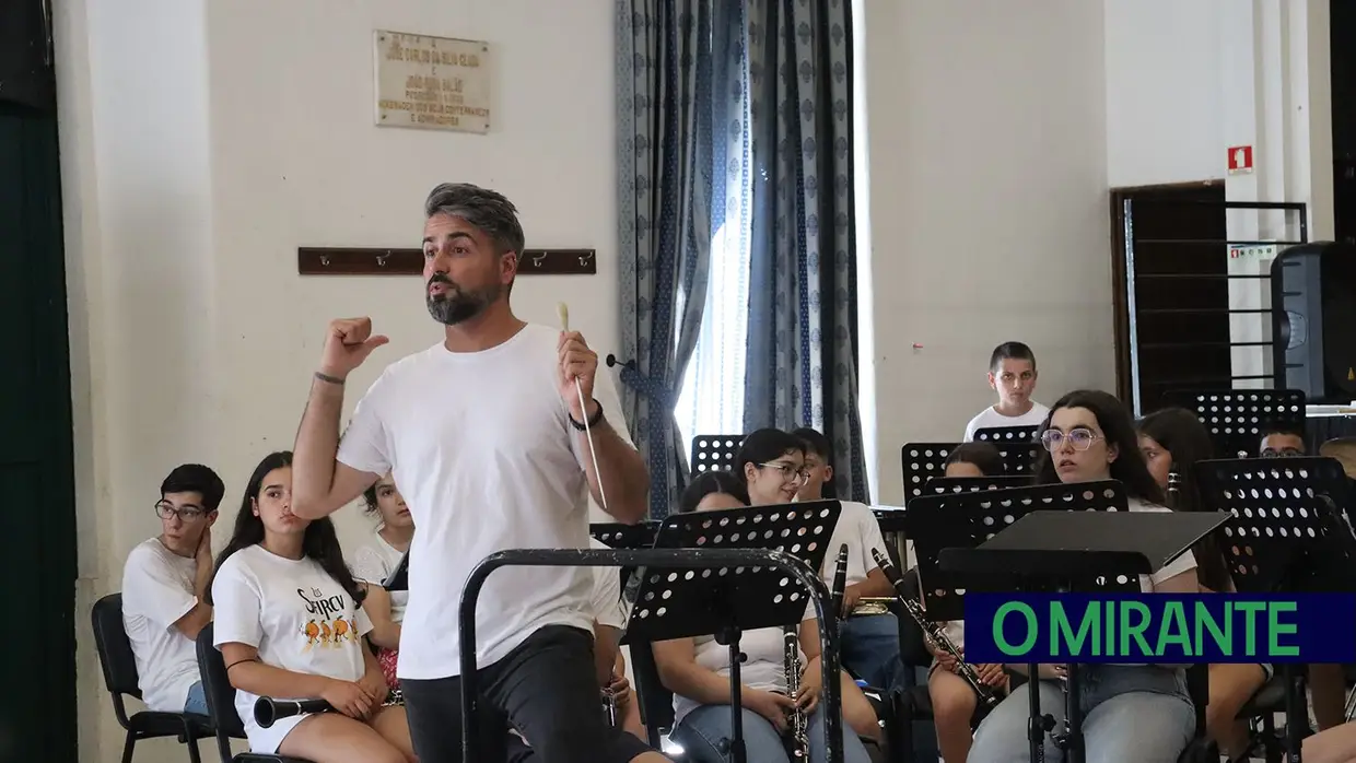 Pedrógão, em Torres Novas, acolheu jovens músicos no 2º Encontro de Escolas de Música