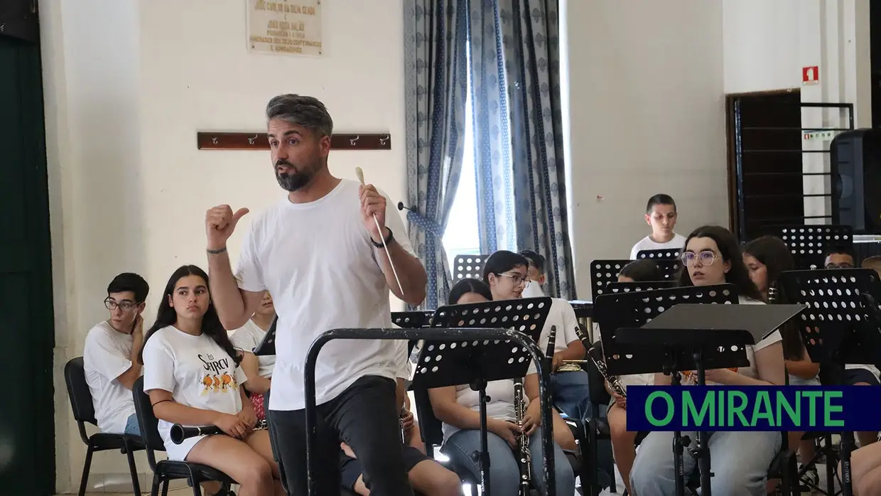 Pedrógão, em Torres Novas, acolheu jovens músicos no 2º Encontro de Escolas de Música