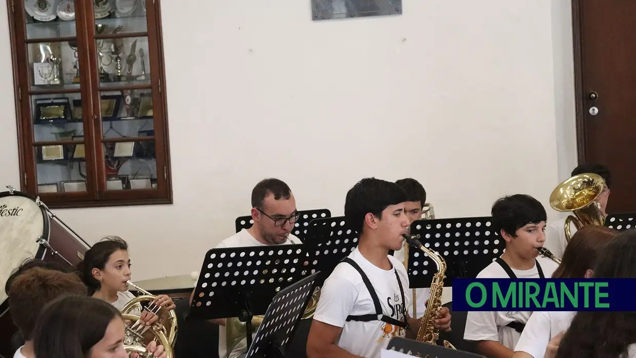 Pedrógão, em Torres Novas, acolheu jovens músicos no 2º Encontro de Escolas de Música