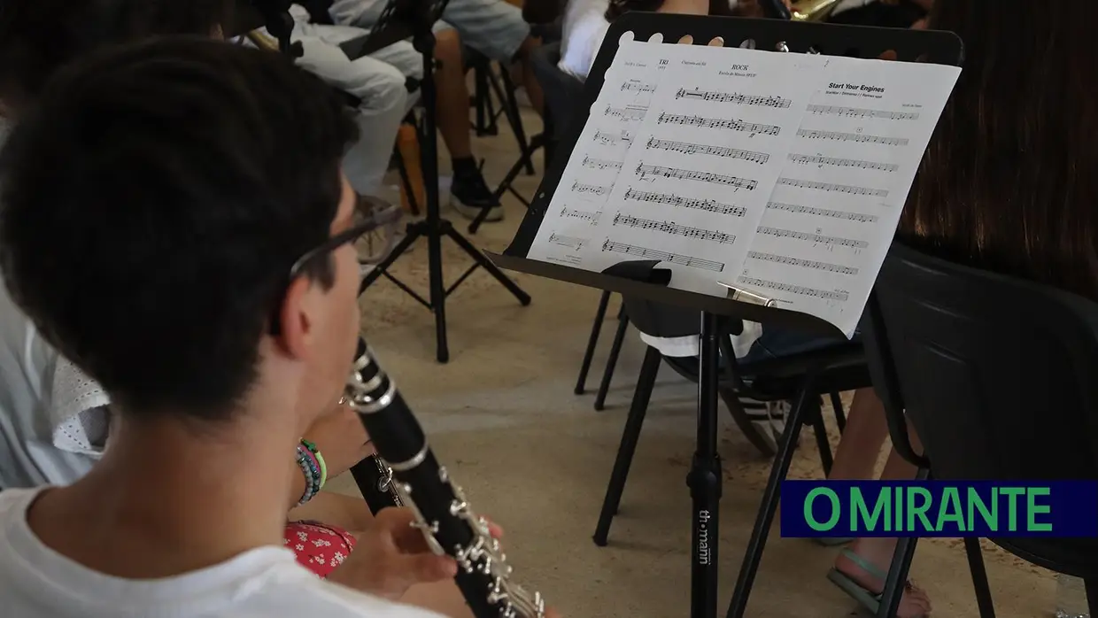 Pedrógão, em Torres Novas, acolheu jovens músicos no 2º Encontro de Escolas de Música