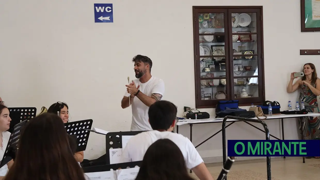 Pedrógão, em Torres Novas, acolheu jovens músicos no 2º Encontro de Escolas de Música