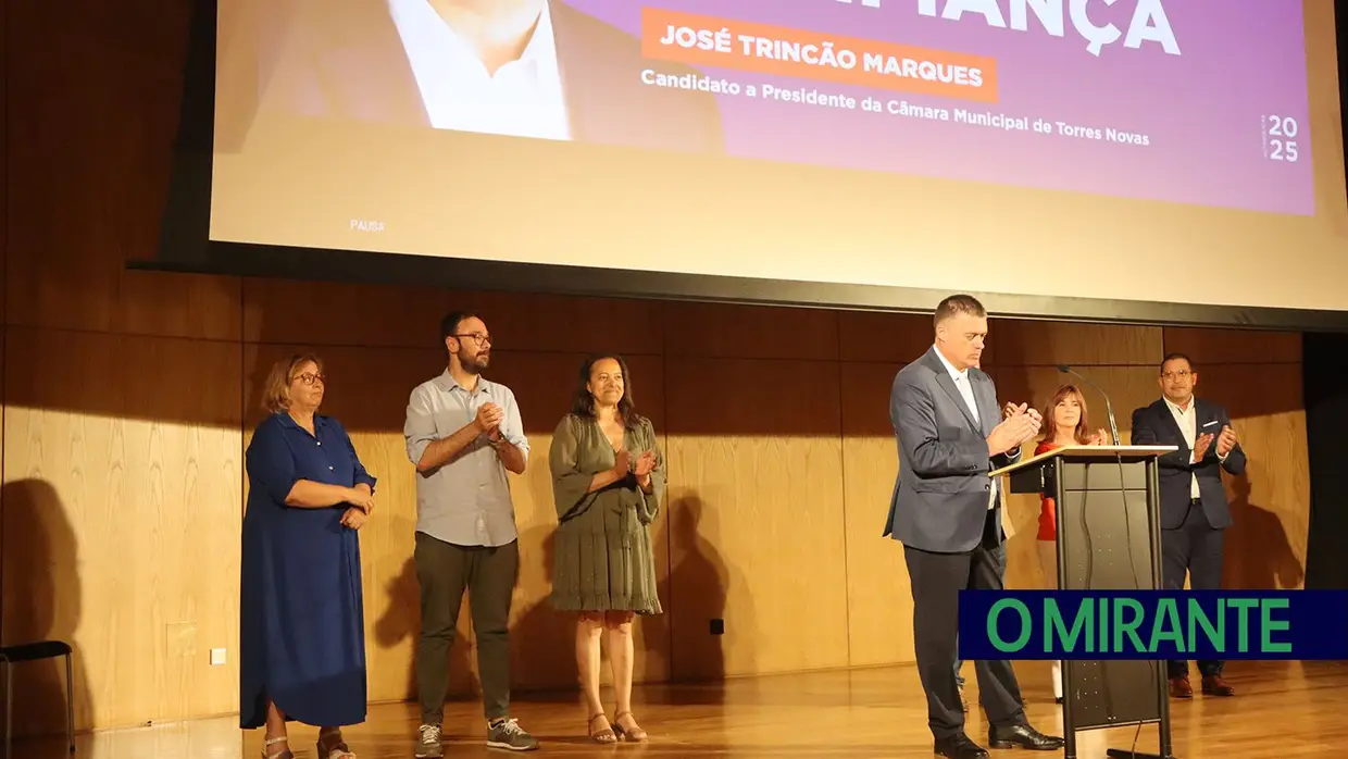 José Trincão Marques apresentou equipa para liderar concelho de Torres Novas