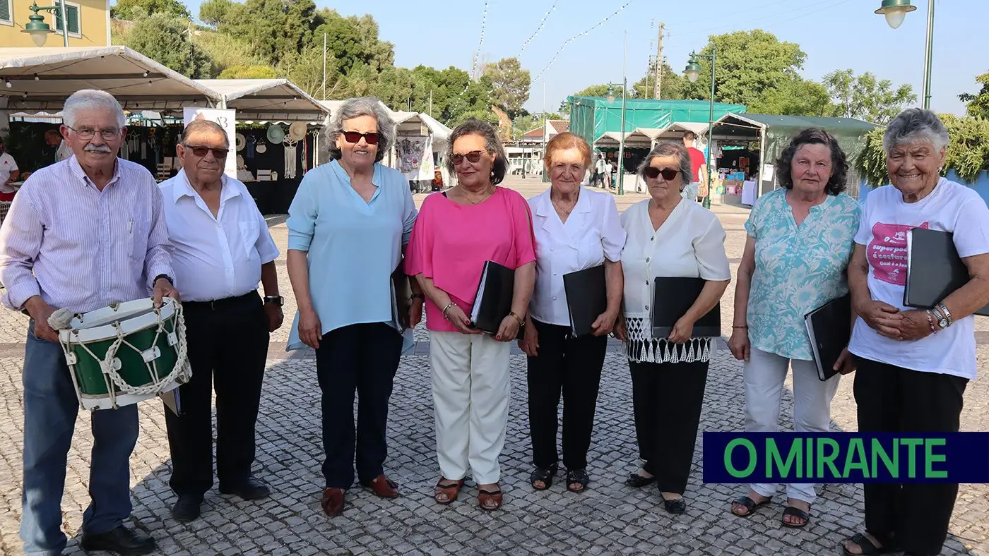 Artével decorreu junto ao Rio da Fonte em Pontével