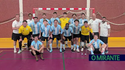 Futsal do Vitória de Santarém com época para a história