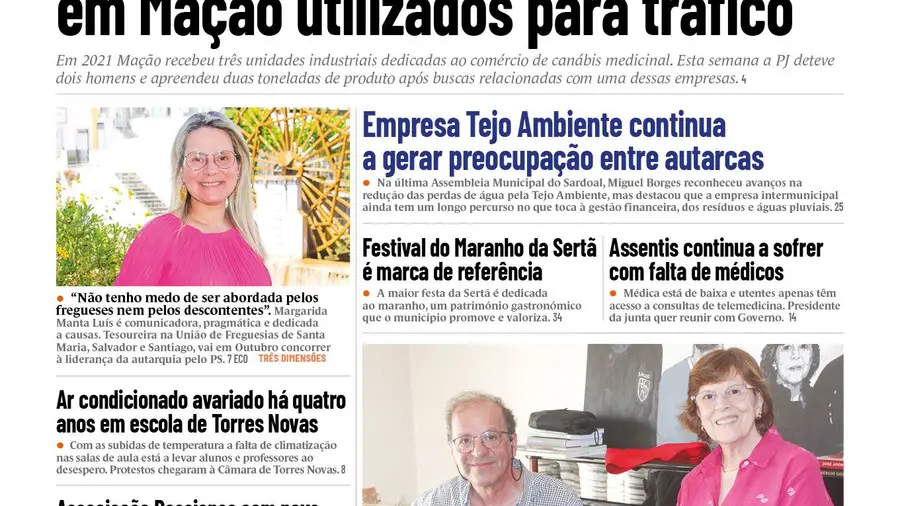 Capa Médio Tejo