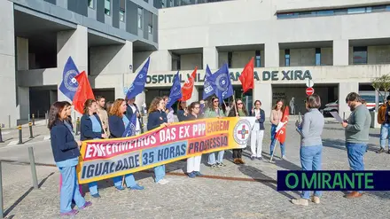 Enfermeiros do Hospital VFX fazem turno de 24 horas nas urgências Enfermeiros do Hospital VFX fazem turno de 24 horas nas urgências