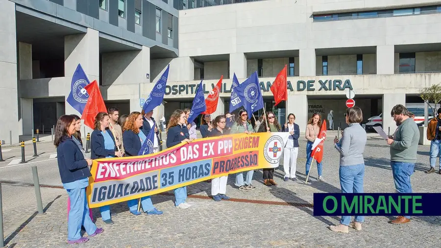 Enfermeiros do Hospital VFX fazem turno de 24 horas nas urgências Enfermeiros do Hospital VFX fazem turno de 24 horas nas urgências