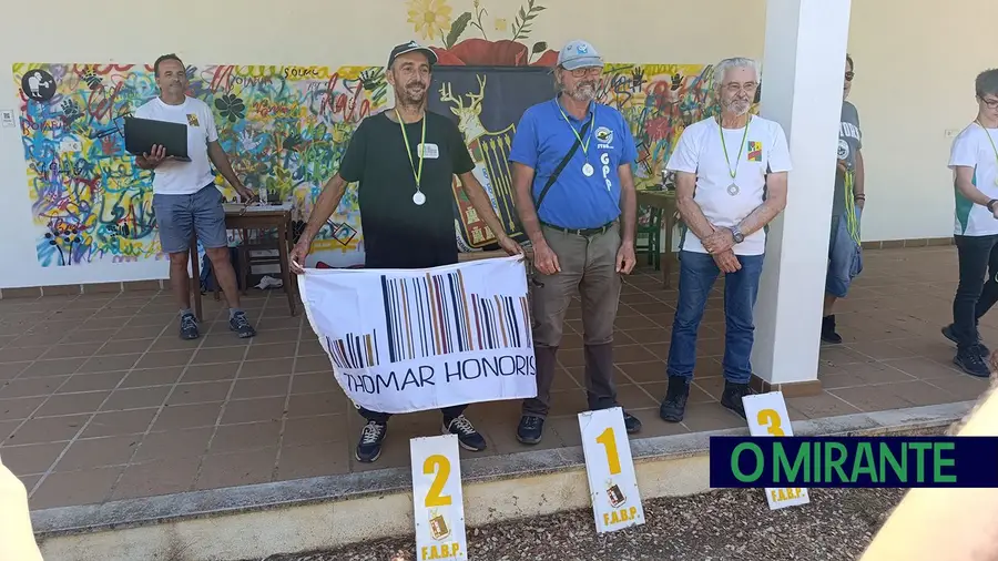 Atleta Pedro Gil conquistou o segundo lugar no Campeonato de Field 2025. Foto Associação Thomar Honoris Atleta Pedro Gil conquistou o segundo lugar no Campeonato de Field 2025. Foto Associação Thomar Honoris