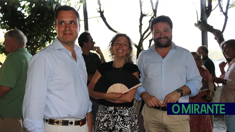 Pedro Sereno, Filipa Fernandes e Hugo Cristóvão. Foto Município de Tomar Pedro Sereno, Filipa Fernandes e Hugo Cristóvão. Foto Município de Tomar