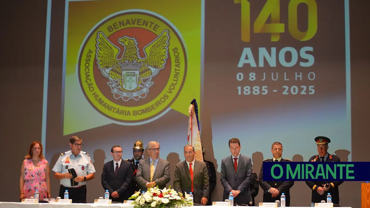 Bombeiros Voluntários de Benavente assinalaram 140 anos de dedicação à causa pública
