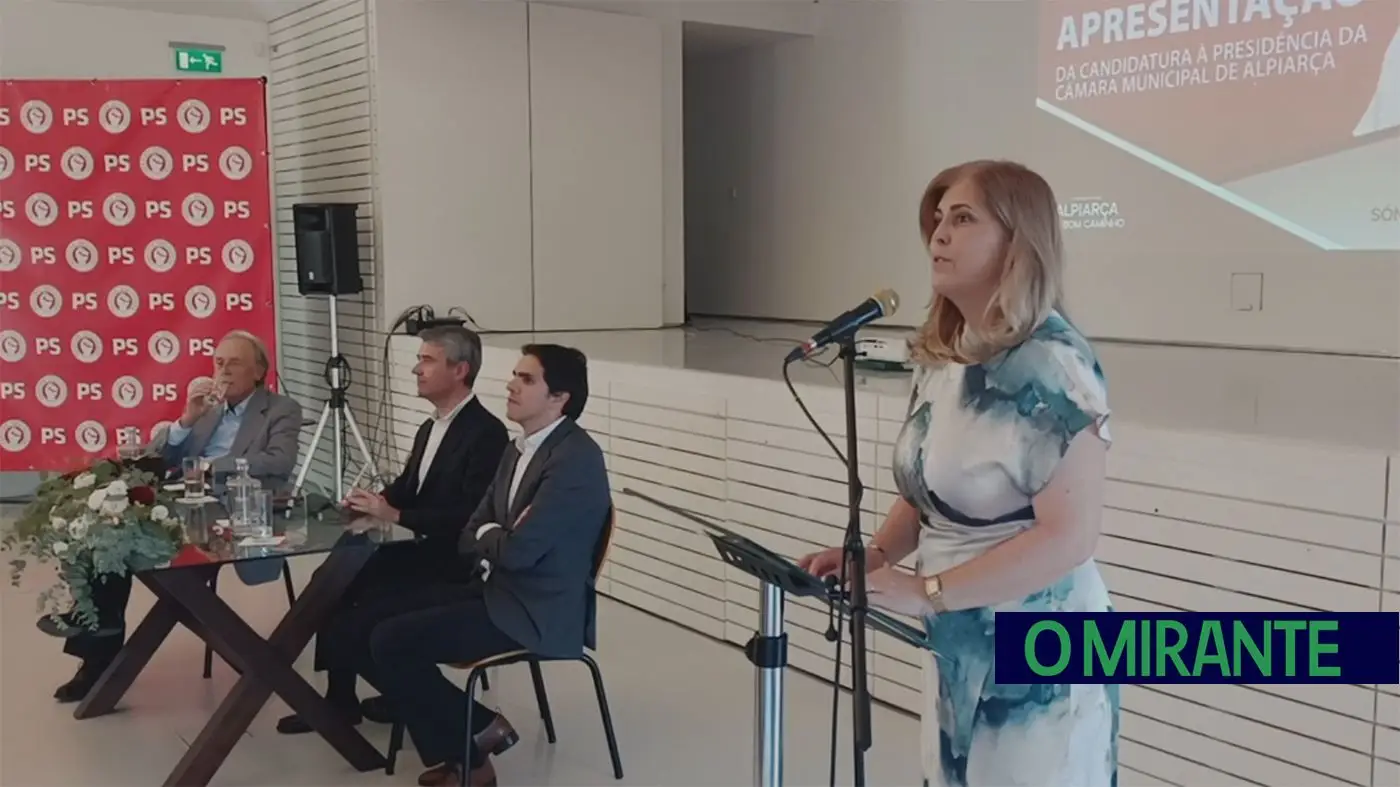Sónia Sanfona apresenta recandidatura à Câmara de Alpiarça valorizando o que já fez