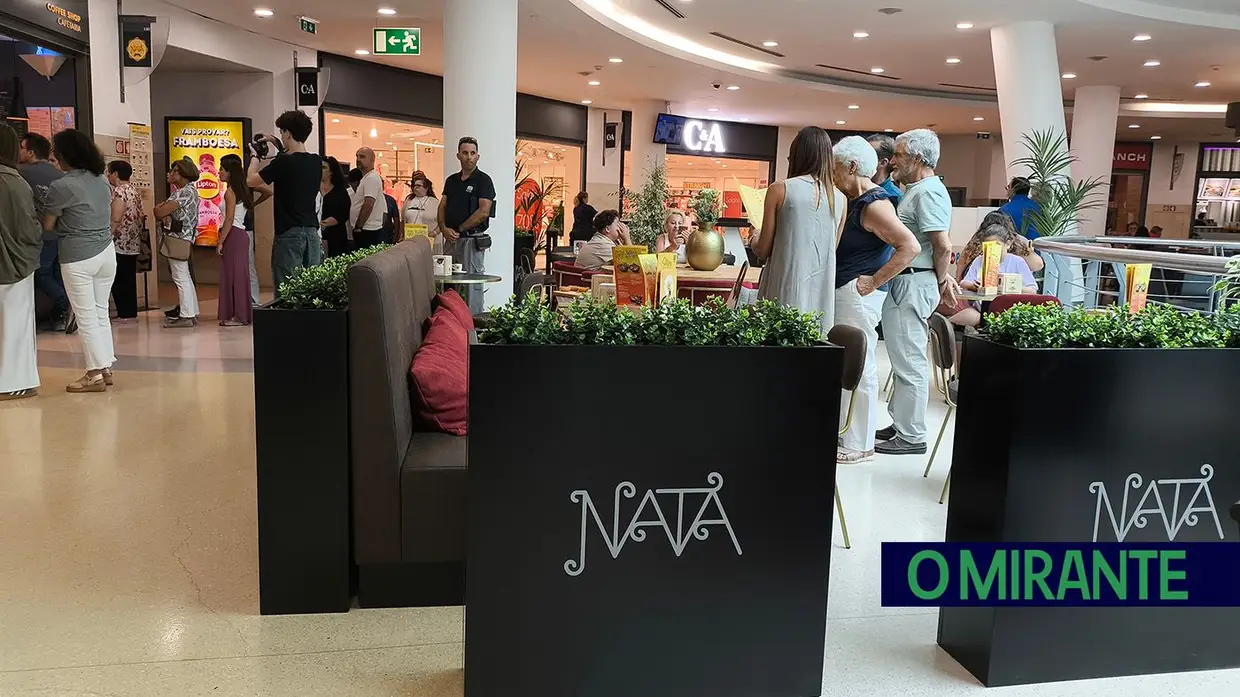 Inauguração da loja Nata Lisboa Santarém atraiu muita gente ao W Shopping